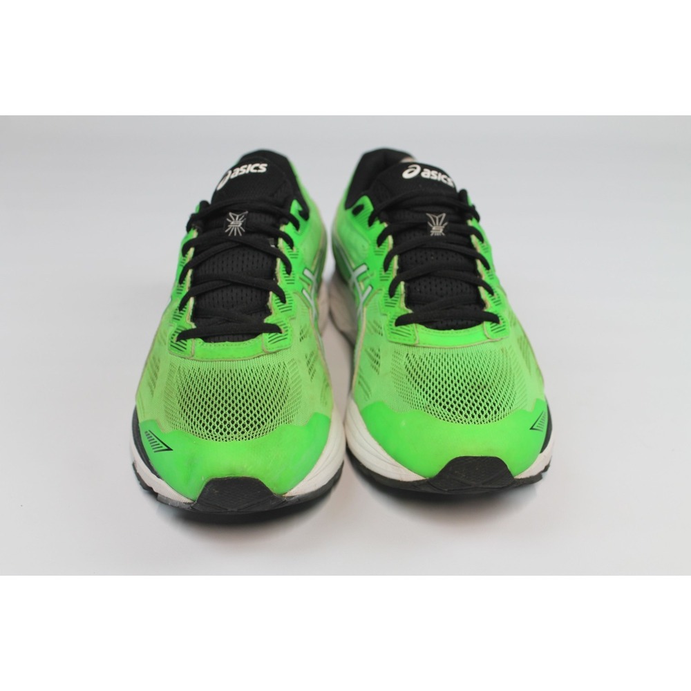 Asics Gel-Cumulus 18 Running Shoes Men's 10 M,Neon Green Lace-Up T6A3N Athletic - Picture 5 of 9